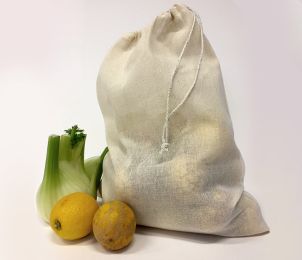 Sac fruits et legumes en coton 115 g/m² 40x32 cm