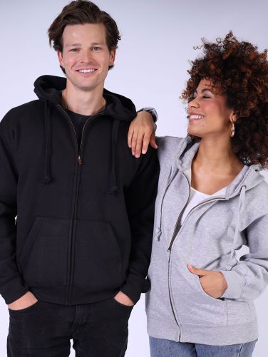 CR88 - Sweat zippé à capuche premium - 310g