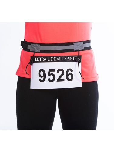 CEINTURE PORTE-DOSSARD - RETRO-REFLECHISSANTE