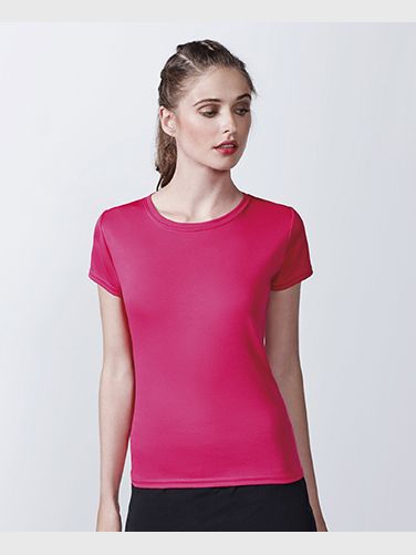 T-SHIRT MONTECARLO FEMME- POLYESTER - 140 GR/M²