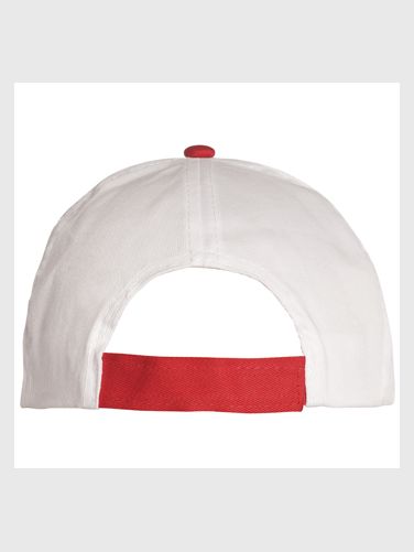 CASQUETTE COMBI - 5 PANNEAUX - POLYESTER - COTON 