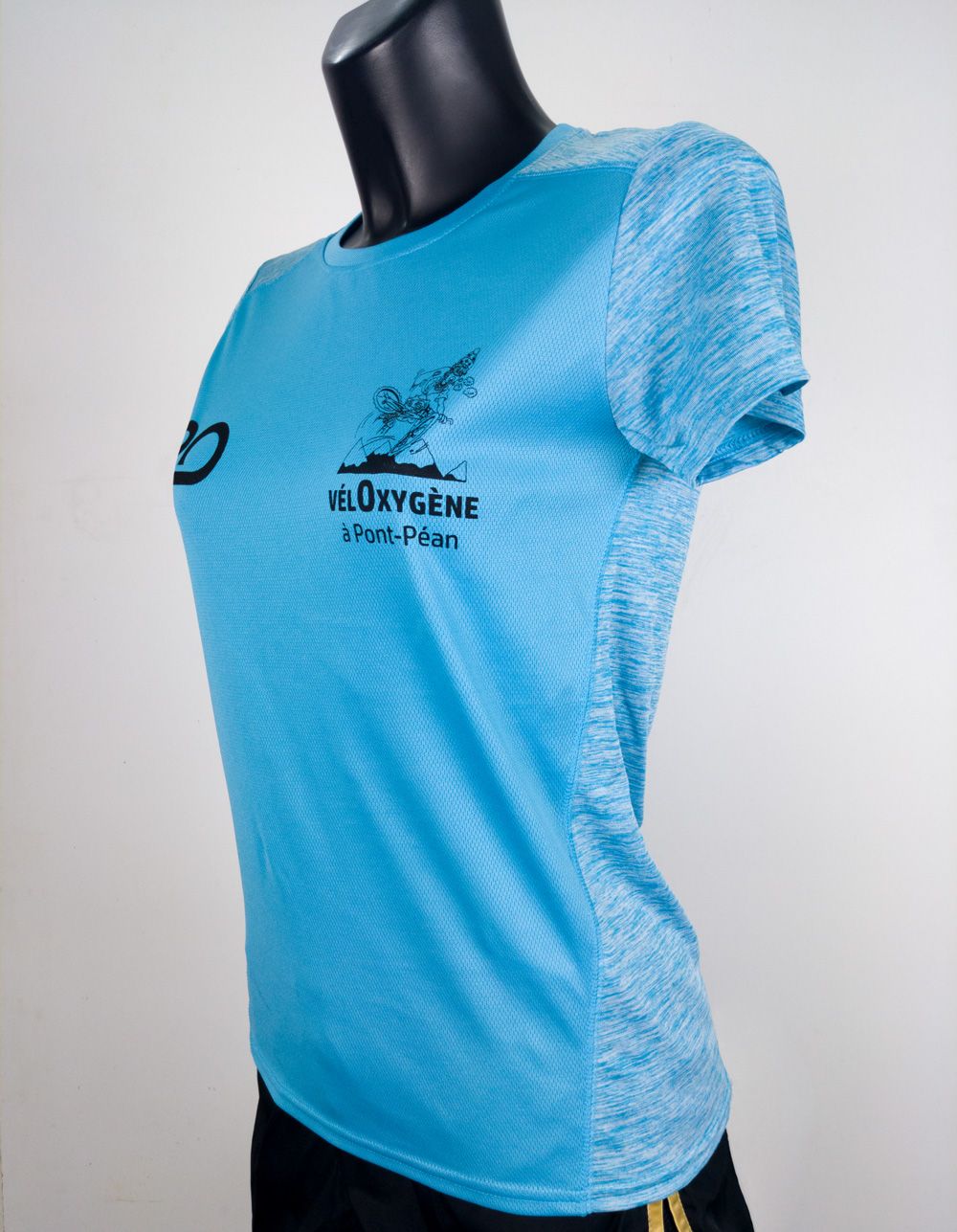 Tee-shirt technique personnalisé pour VélOxygène Tee-shirt technique personnalisé pour VélOxygène
