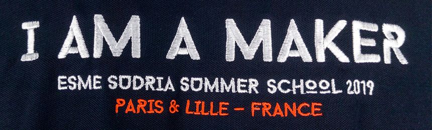 Polos brodés pour la Summer School d’ESME Sudria Polos brodés pour la Summer School d’ESME Sudria