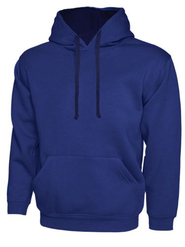 PK507 - Sweat à capuche - bi color - 300g - 12 couleurs