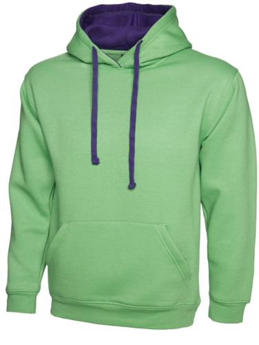 PK507 - Sweat à capuche - bi color - 300g - 12 couleurs