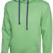 PK507 - Sweat à capuche - bi color - 300g - 12 couleurs