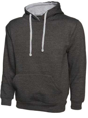 PK507 - Sweat à capuche - bi color - 300g - 12 couleurs