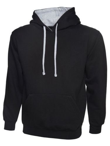 PK507 - Sweat à capuche - bi color - 300g - 12 couleurs