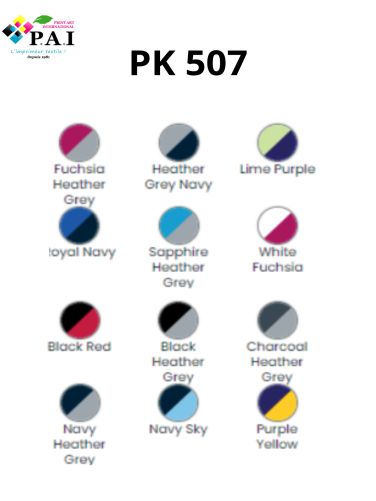 PK507 - Sweat à capuche - bi color - 300g - 12 couleurs