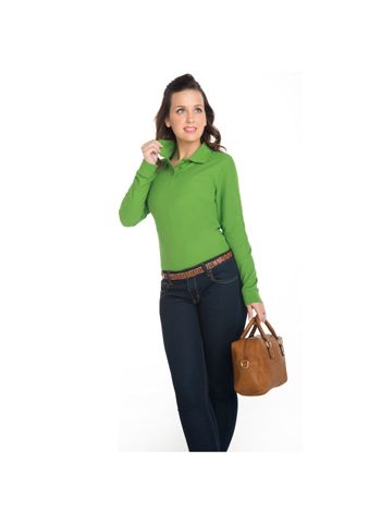 Polo Estrella étudiante manche longue Personnalisable