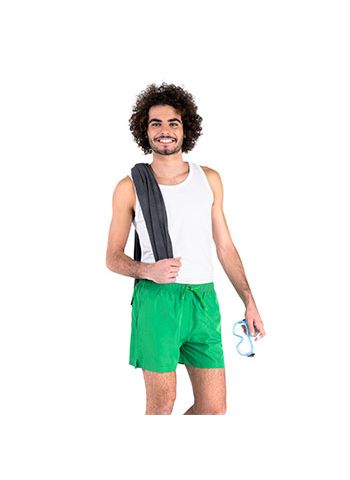 SHORT DE BAIN AQUA - BAIGNEUR - POLYESTER - 100 GR/M²