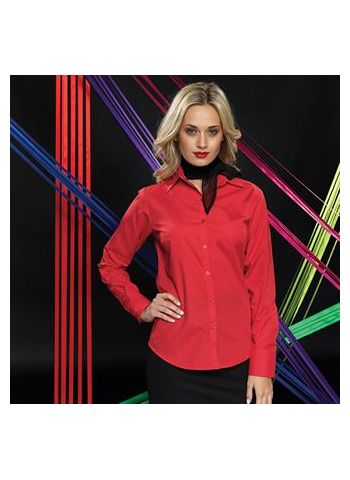 CHEMISE FEMME PR300 M/L - POLYESTER - COTON - 105 GR/M²