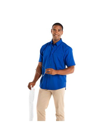 CHEMISE HOMME AIFOS - POLYESTER - COTON - 130 GR/M²