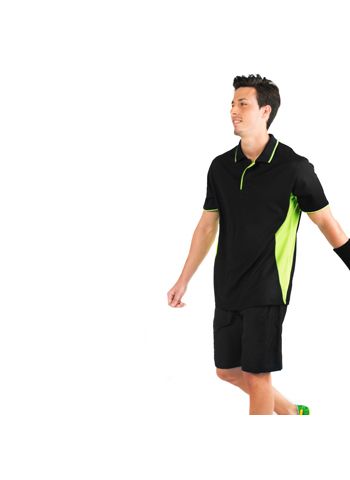 POLO MONTMELO - POLYESTER - CONTRASTé - 150 GR/M²