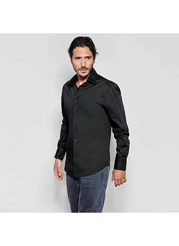 CHEMISE HOMME MOSCU M/L - COTON - SPANTEX - 130 GR/M²