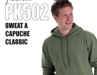 PK502 • Sweat à capuche • Classic • 300g • 22 couleurs